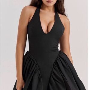 House of CB Valentina halter dress